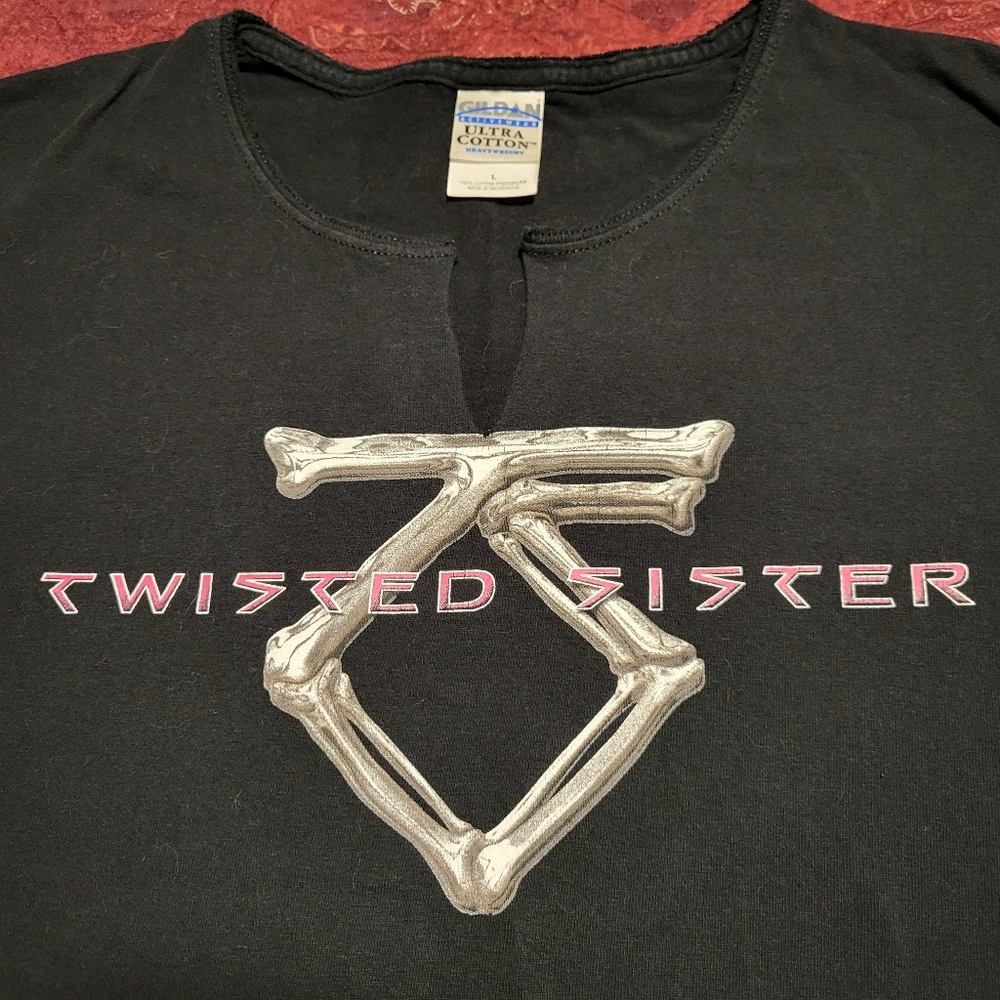Medium size Twisted Sister concert t-shirt. - Picture 2 of 3